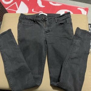 Abercrombie & Fitch High waist black skinny jeans